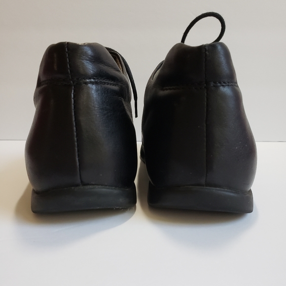Wolky Leather Black Laceup Tie Comfort Shoe Size 37 (US 6) Occupational EUC - Picture 6 of 10
